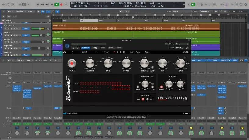 Bettermaker Bus Compressor